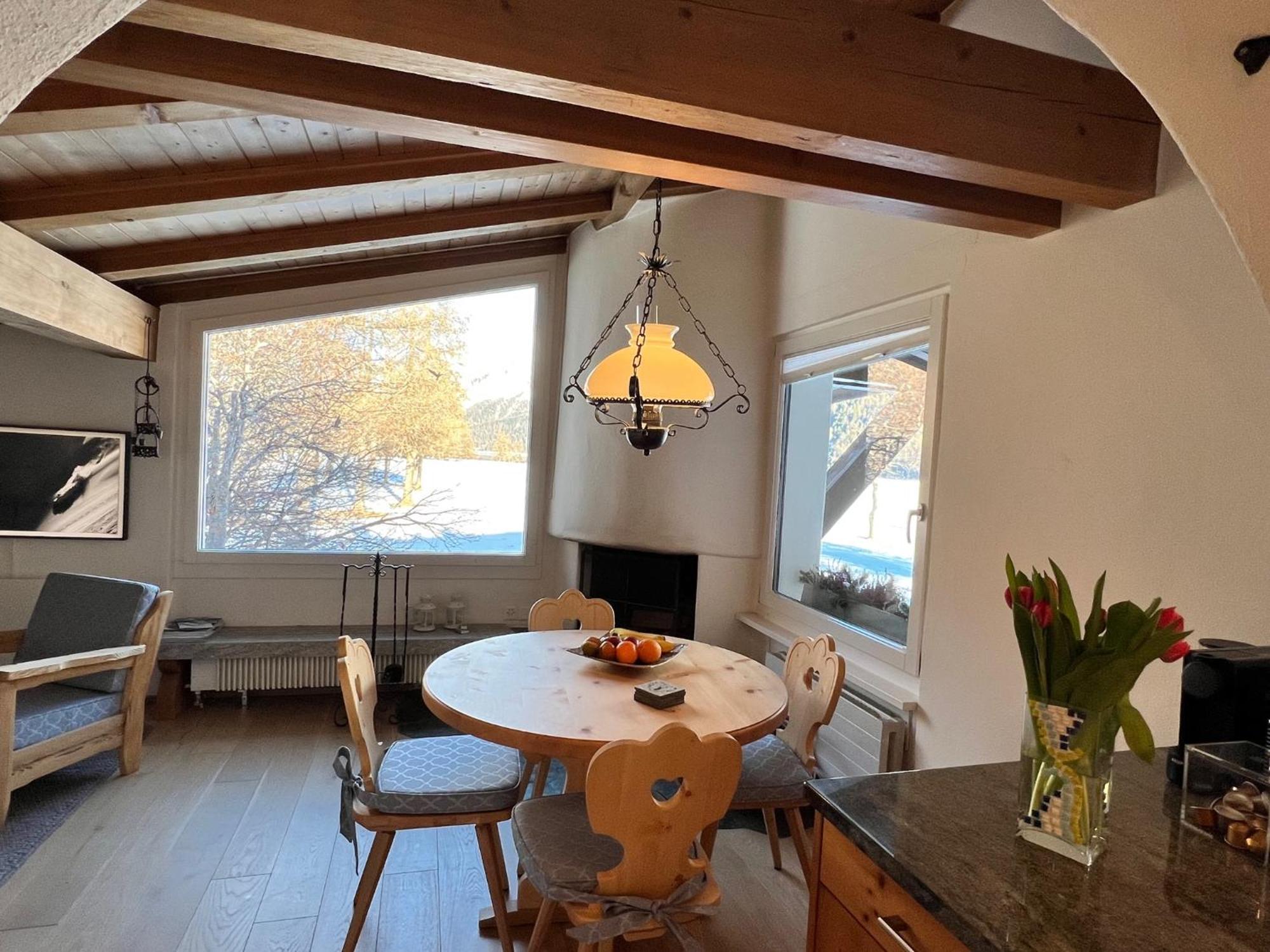 Apartament Chesa Suot Ovas Sils Maria Pokój zdjęcie